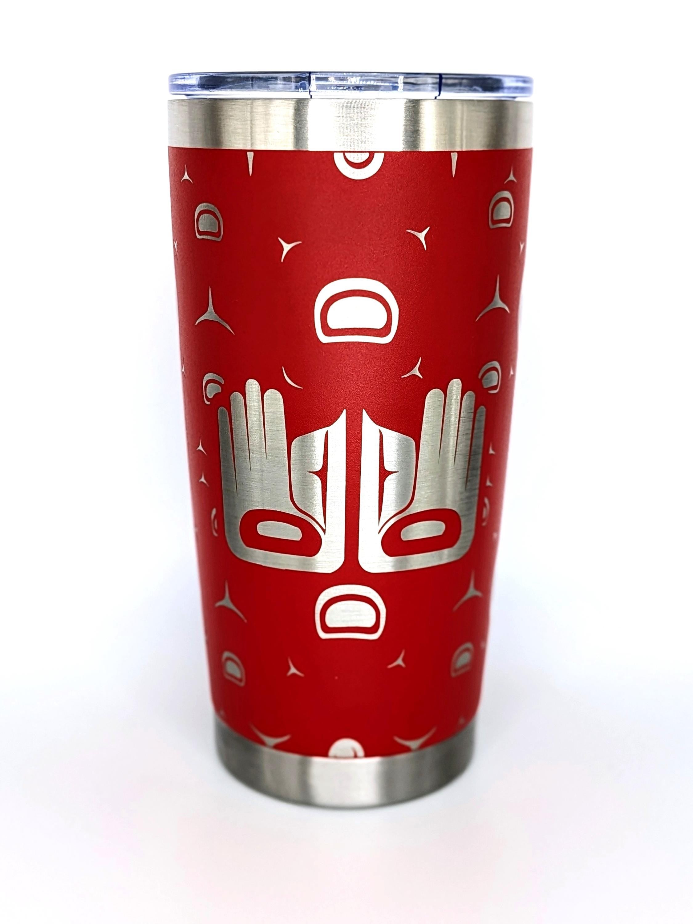 Healing Hand Formline Design - 20 Oz. Laser Engraved Tumbler